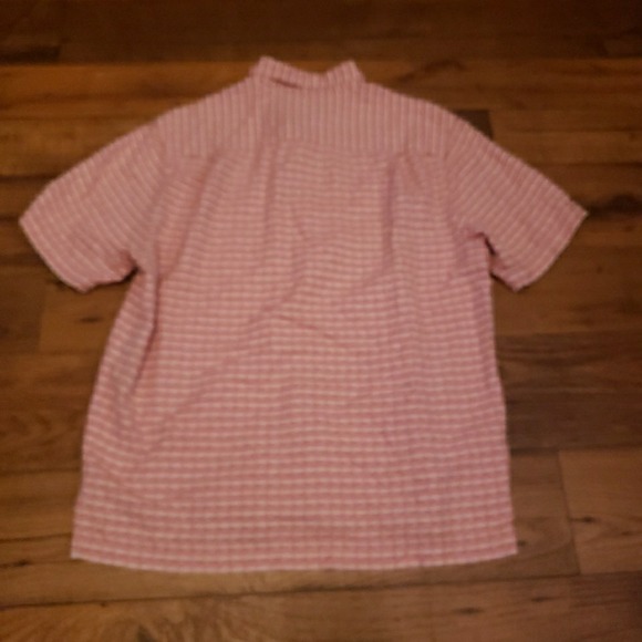 Tommy Bahama Mens Silk Shirt Pink‎ Medium - Picture 3 of 3